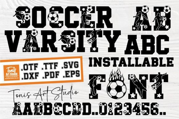 Ab Soccer Varsity: A Font for the Love of the Game