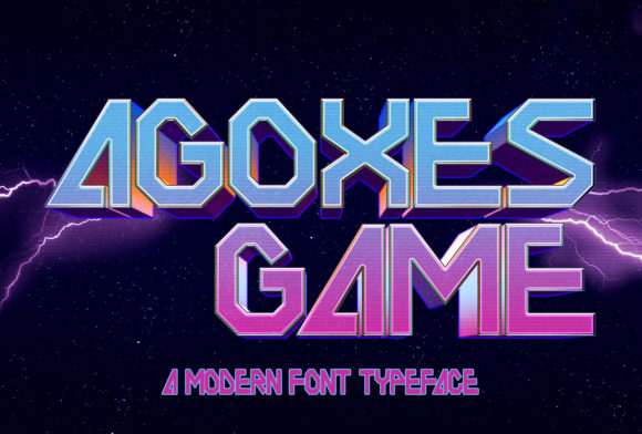 Agoxes Game: When Typography Demands Attention