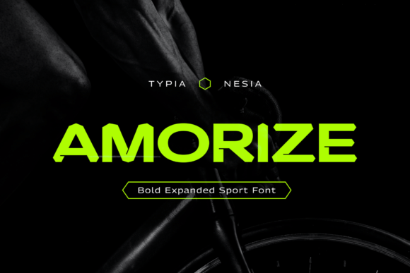 Amorize: A Modern Display Font for Bold, Fresh Designs