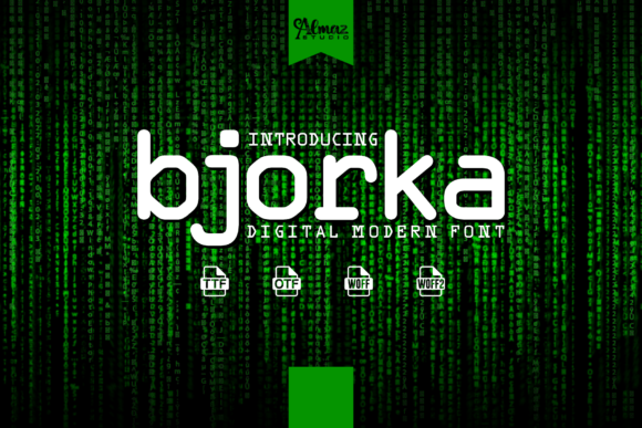 Bjorka: The Pixel Font with a Modern Edge