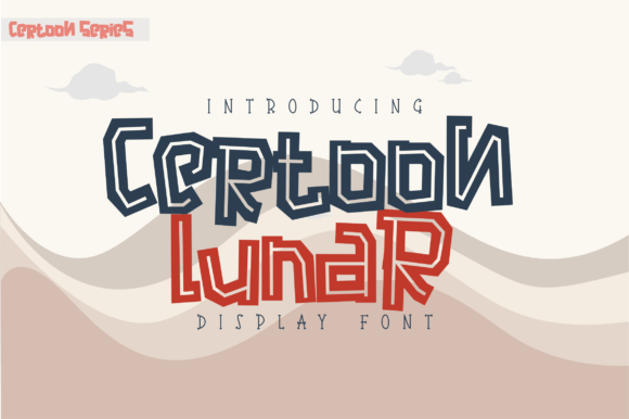 Certoon Lunar: A Skeletally Fun Typeface for Creative Projects