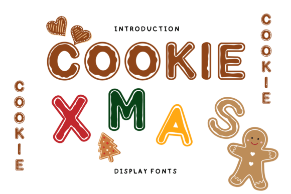 Cookie Xmas: A Festive Font for Every Creative Project