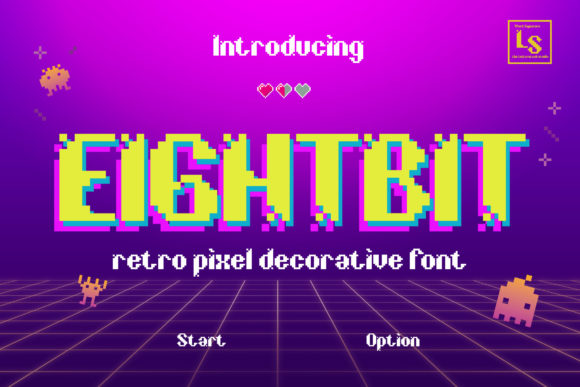 Eightbit: A Retro Display Font for Modern Projects