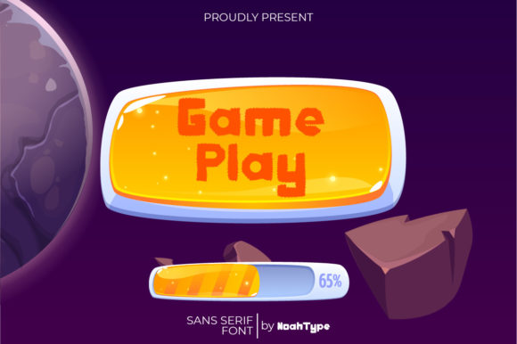 Game Play: The Bold Display Font for Digital Creators