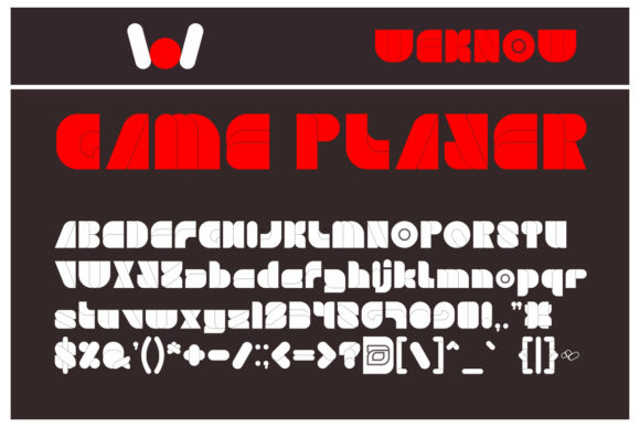 Game Player: A Groovy Display Font for Bold Brands