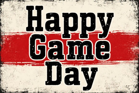 Happy Game Day: Ignite Team Spirit with This Bold Display Font
