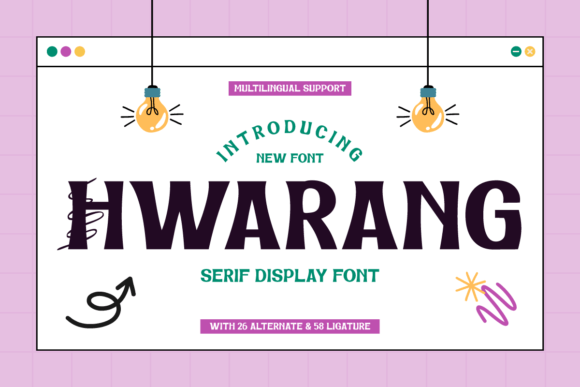 Hwarang: The Display Font That Commands Attention