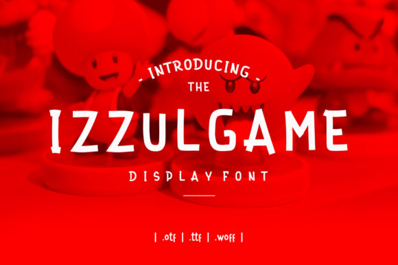 Izzul Game: The Display Font That Captures Action and Energy