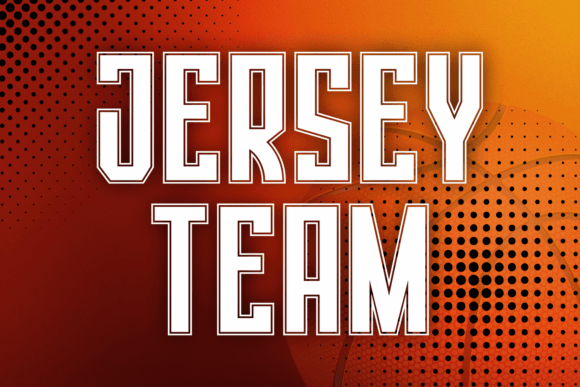 Jersey Team: The Typeface That Captures the Spirit of the Game