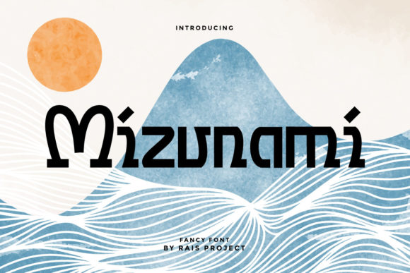 Mizunami: The Modern Sans Serif for Bold Visuals