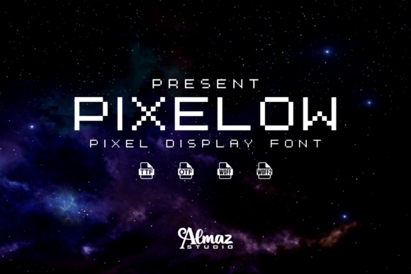 Pixelow: The Retro Pixel Font for Modern Projects