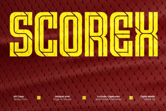 Scorex: The Bold Condensed Font for Modern Brands