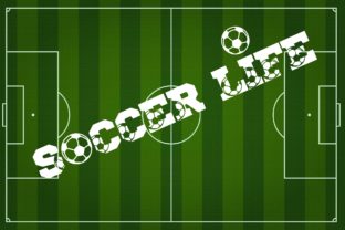 Soccer Life: A Display Font with Heart