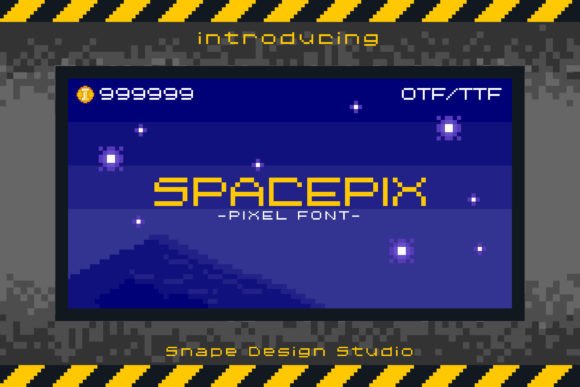Spacepix: Reviving the 8-Bit Era in Modern Design
