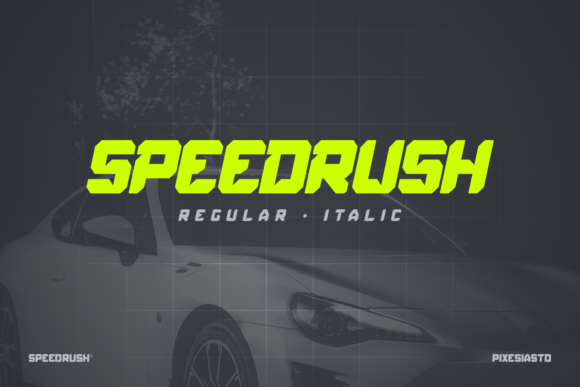 Speed Rush: The Display Font That Demands Attention