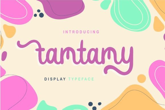 Tamtamy: A Display Font with a Touch of Magic